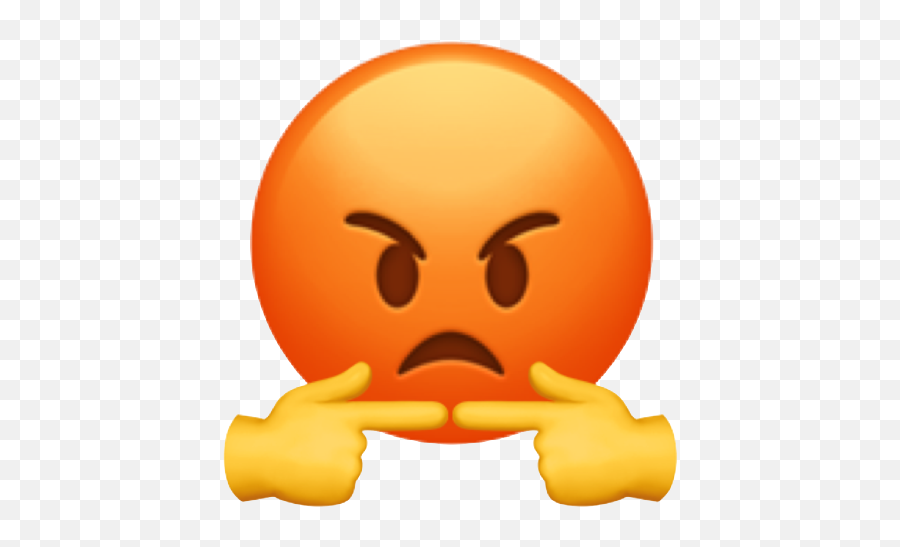 Angryemoji2 - Timid Emoji,Angry Emoji Meme