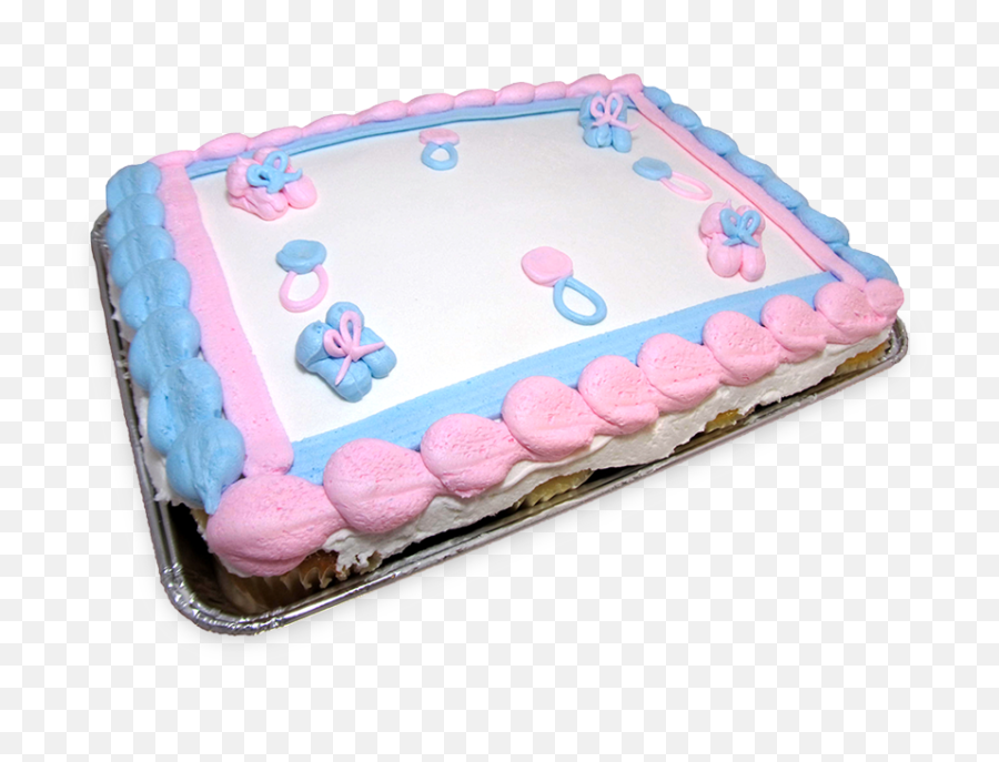 Cakes Busken Bakery - Sheet Cake Gender Real Emoji,Edible Emojis For Cake