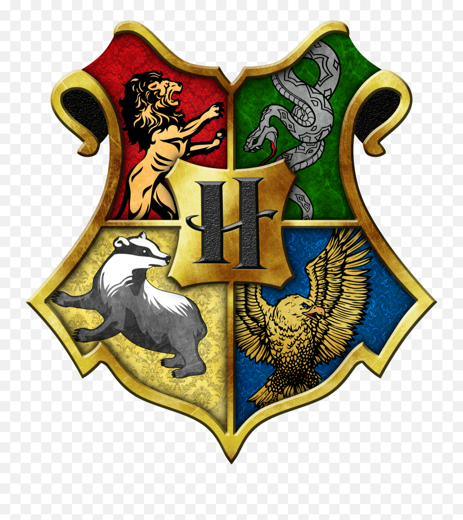 The Enneagram Goes To Hogwarts - Logo Harry Potter Gryffindor Slytherin Hufflepuff Ravenclaw Emoji,Hufflepuff Emoji
