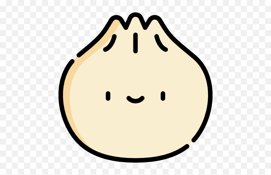 Dumpling - Dot Emoji,Steam Icon Emoji