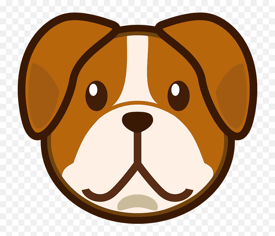 Dog - Dog Face Clipart Png Emoji,How To Make A Dog Emoji