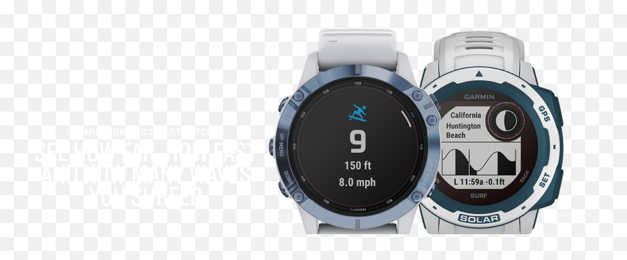 Surfline Garmin - Fenix 6 Pro Solar Mineral Blue Emoji,Garmin Forerunner 235 Emojis