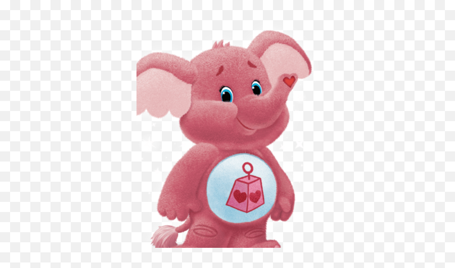Lotsa Heart Elephant - Lotsa Heart Care Bear Emoji,Do The French Use A Lot Of Heart Emojis