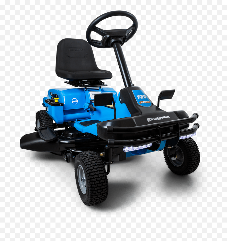 72v Battery Ride On Mower Bushranger Power Equipment - Electric Ride On Mowers Australia Emoji,Lawnmower Flying To Music Emotions