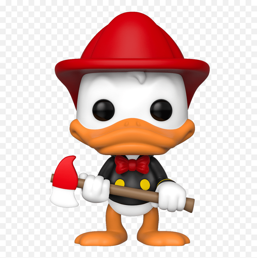 Disney Donald Duck Funko Pop 715 2019 Nycc Fall Convention - Funko Pop Firefighter Donald Duck Emoji,Donald Duck Emoji