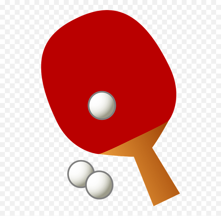 Table Tennis Paddle And Balls Clipart Free Download Emoji,Emoji Of Testicels