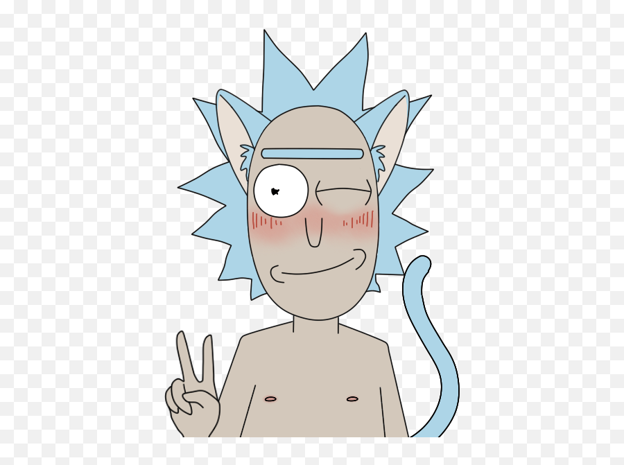 Worm Jackson On Twitter Catboy Rick And Morty Picrew Https Emoji,Rick And Mort Emotion Moments