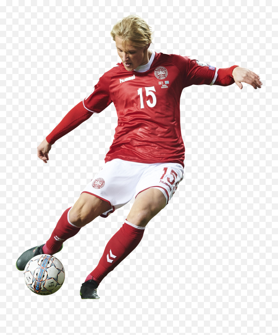 Kasper Dolberg Football Render - 34947 Footyrenders Emoji,Kasper Emotion Japan