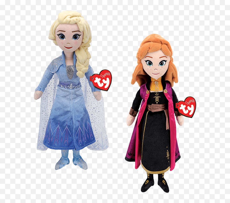 Anna And Elsa Frozen Bundle - Disney Princesses Emoji,Princess And Hearts Emoji