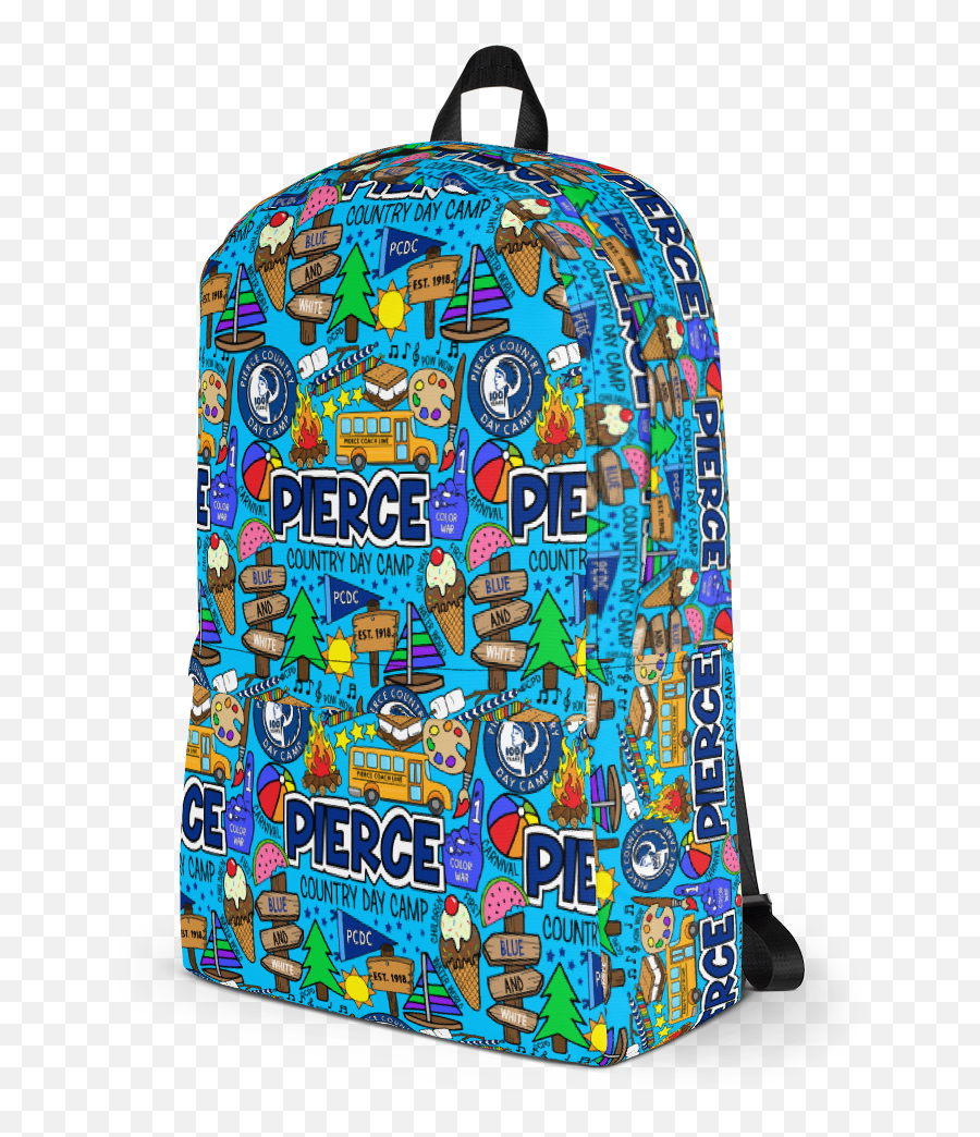 Pierce Day Camp Backpack Emoji,Emoticons Pcoket Camp