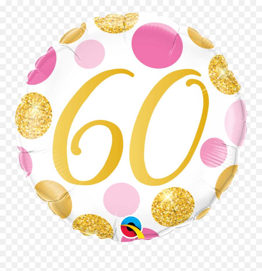 Globo Nº 60 Rosa Y Oro De 45cm Por Solo 300 U20ac Envio 24h En Ma Emoji,Las Mejores Decoracciones De Pastel Emojis