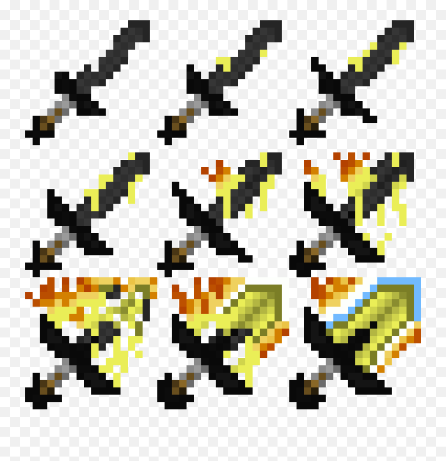 Look Weird And Crooked In Inventory - Vertical Emoji,Two Swords Emoji