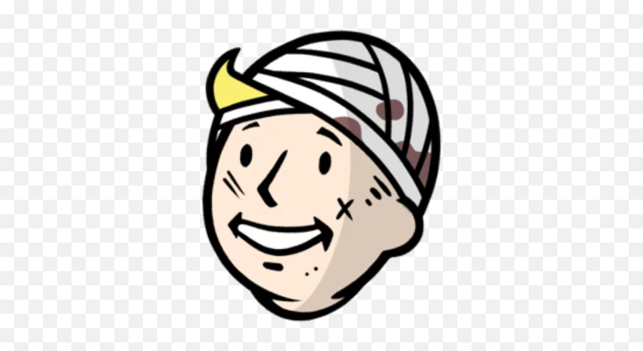 Telegram Sticker 28 From Collection Fallout Emoji - Transparent Fallout Logo,Emoji 32