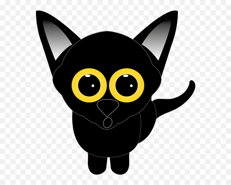 Free Photo Feline Cartoon Pet Cat Animal Eyes Black Kawaii Emoji,Cat Emoji Black And White