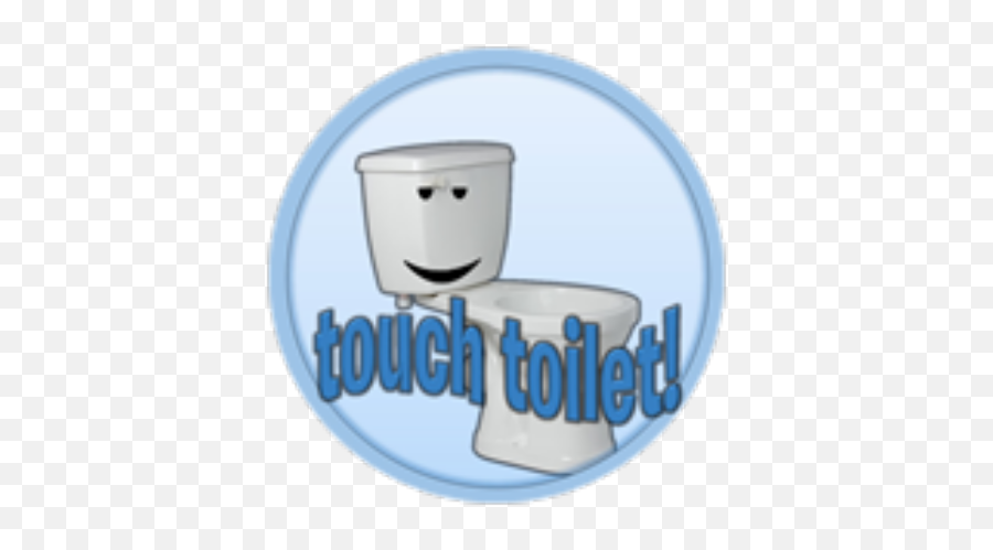 Touch Toilet - Roblox Serveware Emoji,Toilet Emoticon