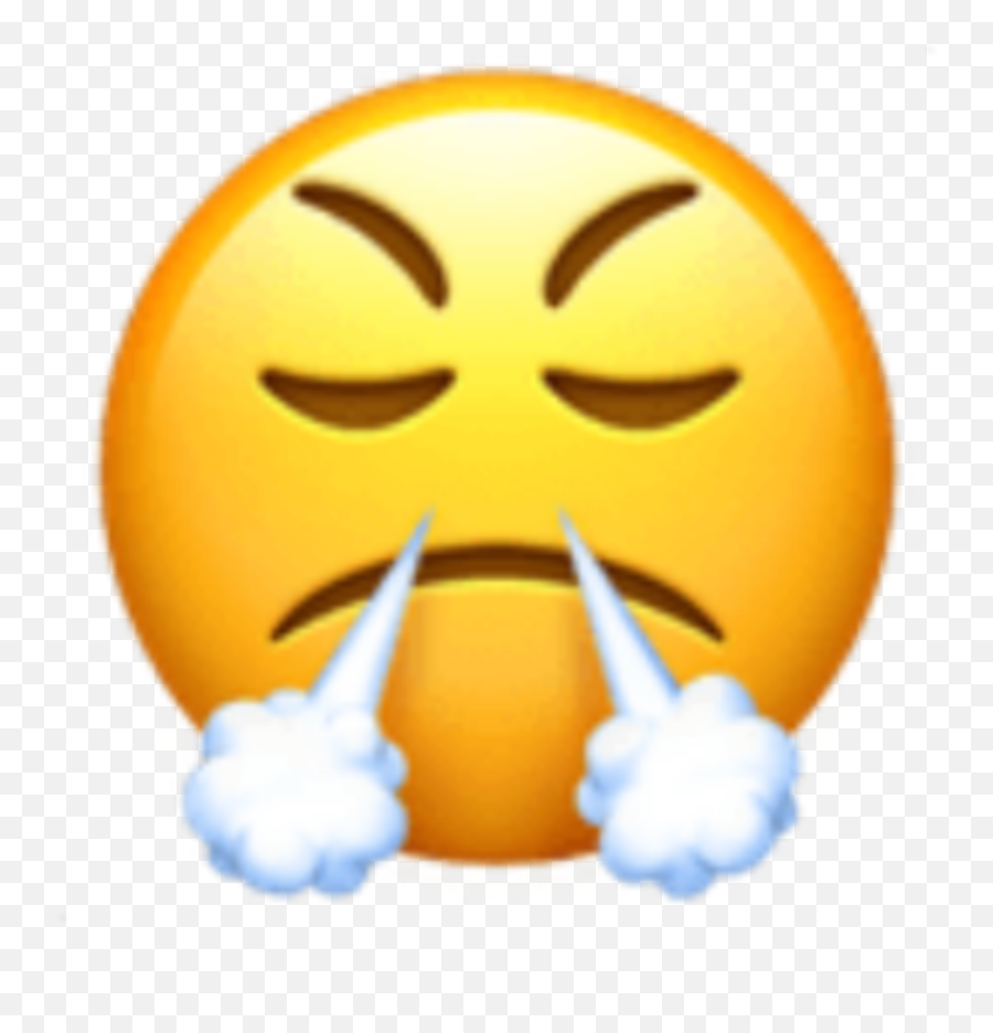 Angry Upset Yellow Mad Emoji Yellow - Mean Emoji,Annoyed Emoji