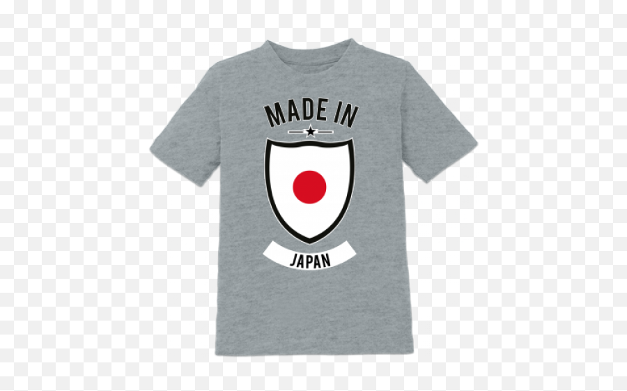 Made In Japan T - Skjorte Barn Short Sleeve Emoji,Japanese Shrug Emoticons