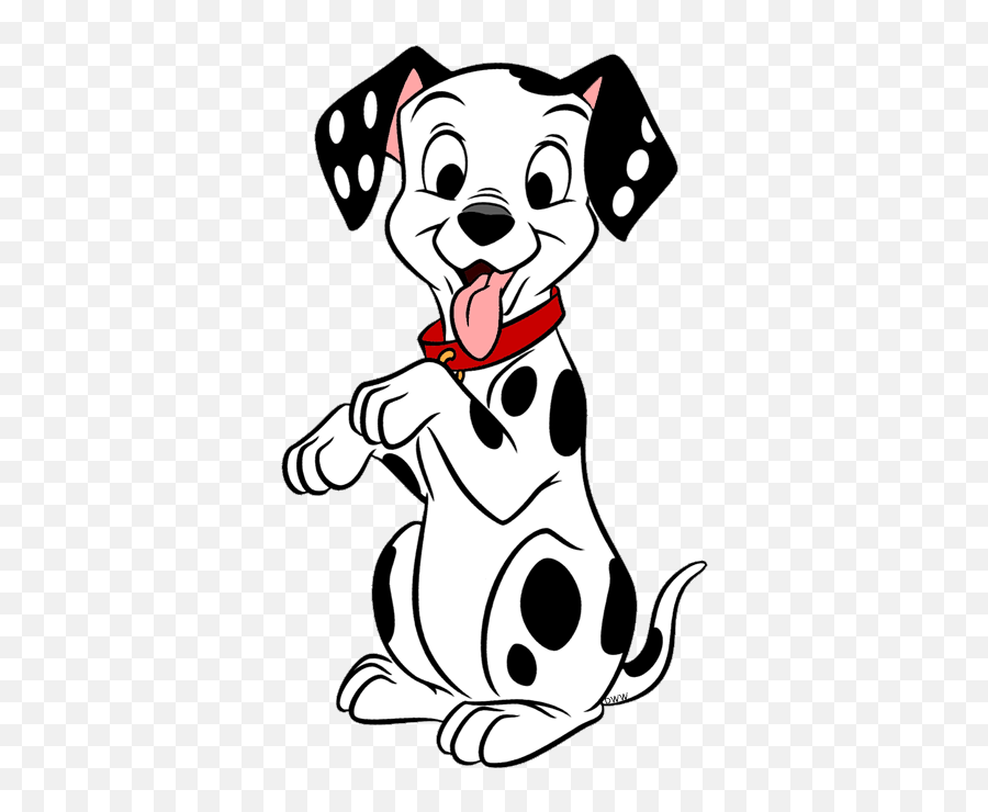 101 Dalmatians Puppies Clipart - Domino 101 Dalmatians Clipart Emoji,Dalmatian Emoji
