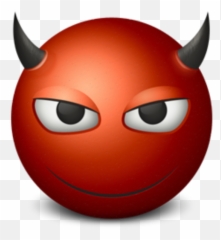 Emoji Diabinho Png 2 Png Image - Smiley Devil,Emoticon Pervertido