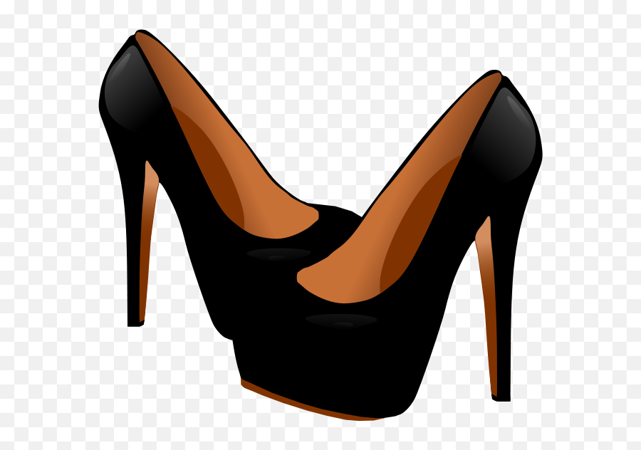 High Heels Shoes Clipart Clipartfest 2 - Black High Heels Png Emoji,High Heel Emoji