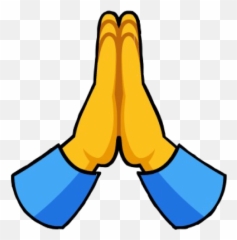 Namaste Hands Sticker By Nicole - Namaste Emoji,Emoji For Namaste