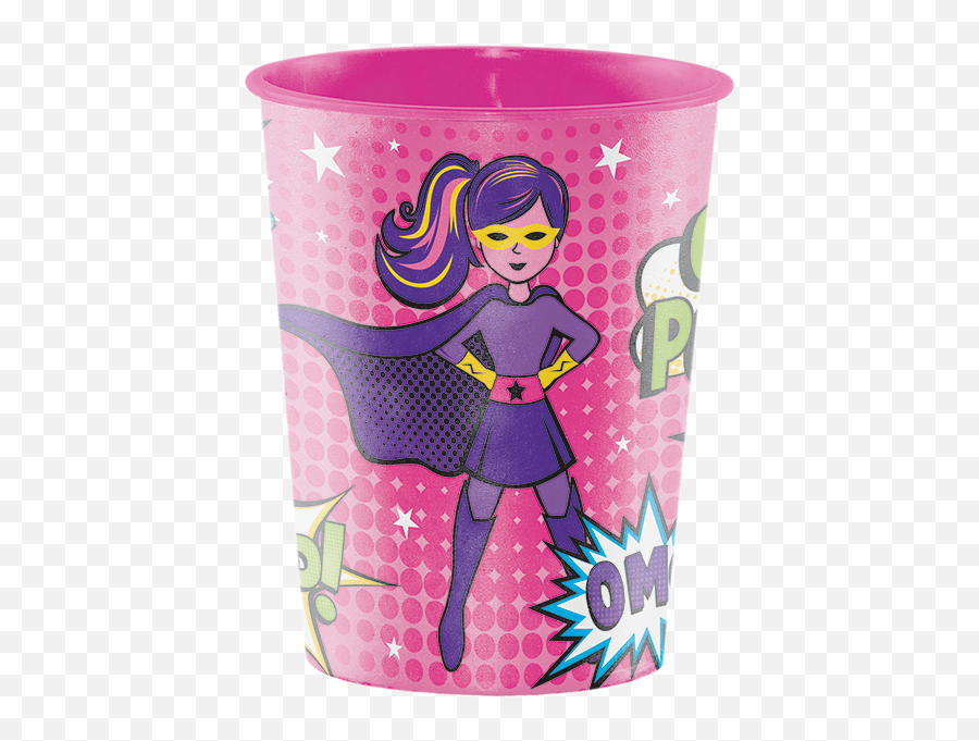 Superhero Girl U0026 Dc Girls Party Supplies Party Supplies - Superhero Emoji,Girly Emoji Party Supplies