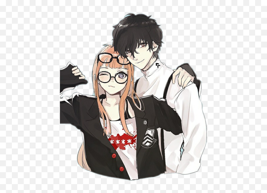 Anime Girl Tumblr Boy Love Glasses Sticker By Hayat - Babysitting Childish Wattpad Tagalog Completed Emoji,Girl With Glasses Emoji