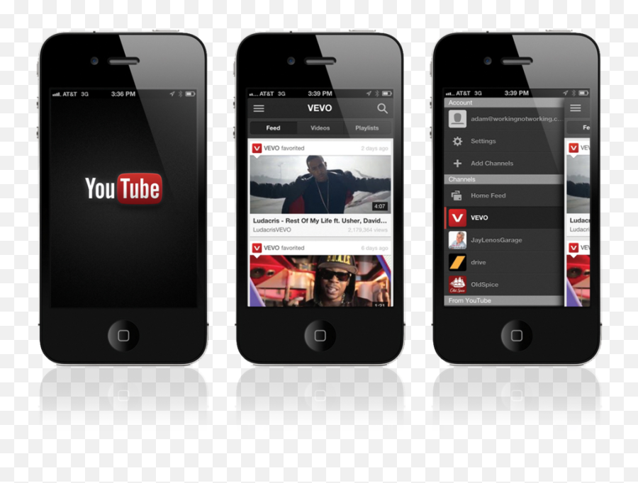 Youtube On Iphone Png Transparent Png - Youtube On Iphone 4 Emoji,Emoji App For Iphone 3g