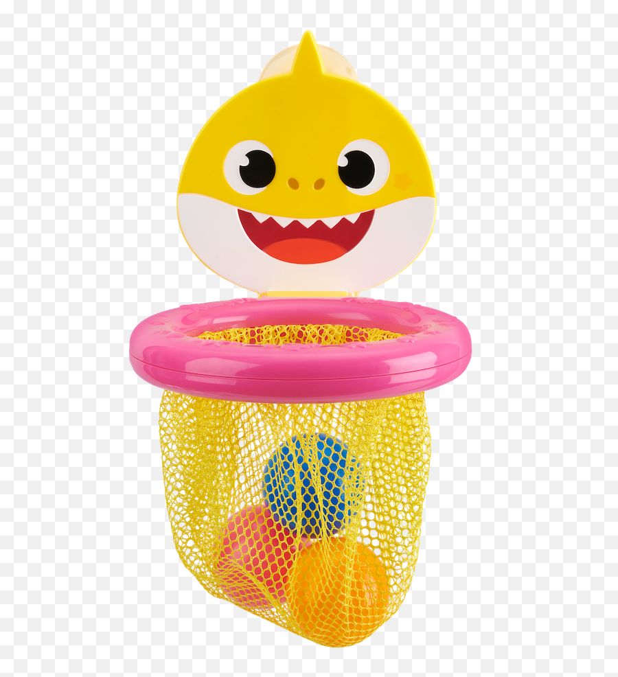 Bath Basketball - Pinkfong Babyshark By Wowwee Baby Shark Pinkfong Bath Toys Emoji,Japanese Emoticons Laze