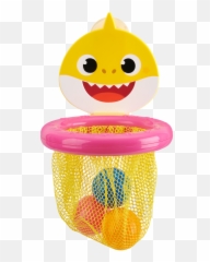 Bath Basketball - Pinkfong Babyshark By Wowwee Baby Shark Pinkfong Bath Toys Emoji,Japanese Emoticons Laze