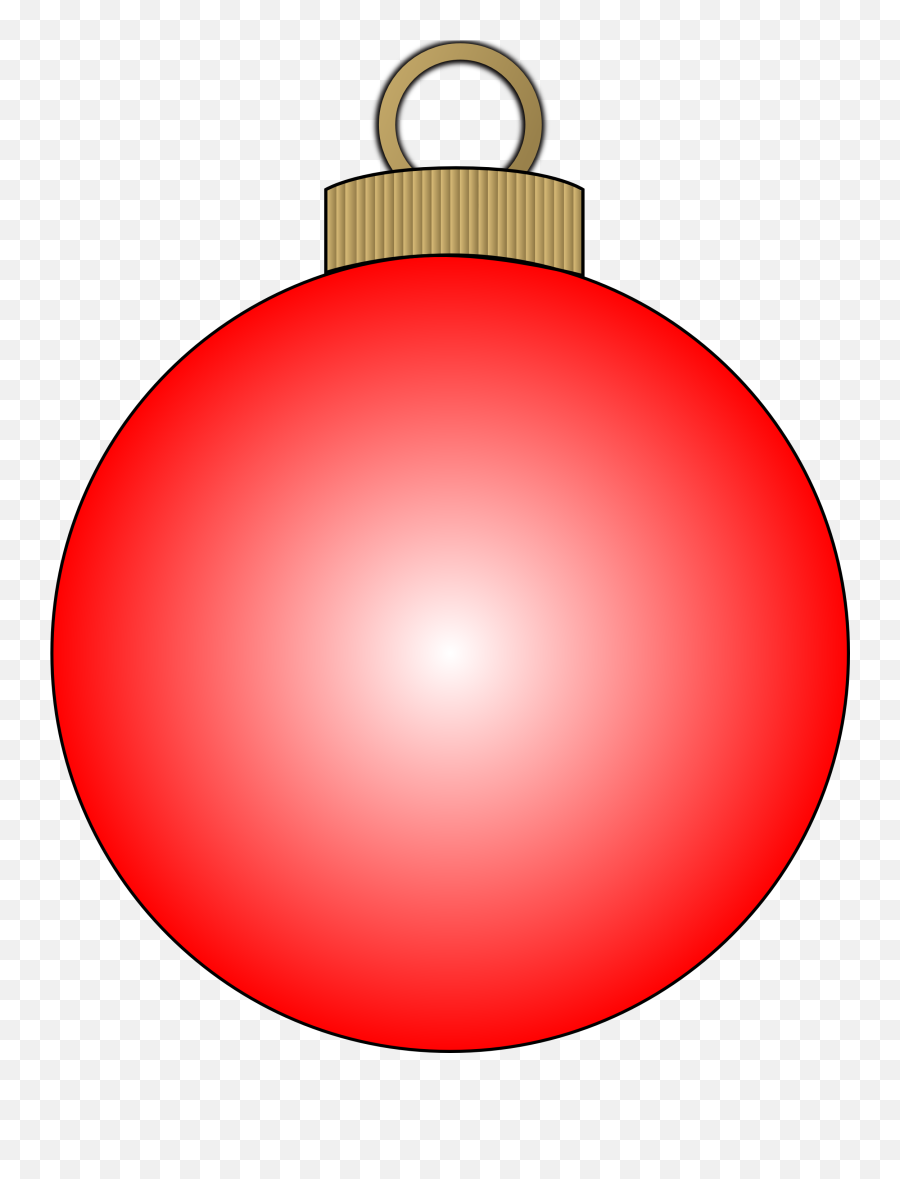 Red Christmas Balls Clip Art Drawing - Christmas Bulb Clipart Emoji,Emotions Balls