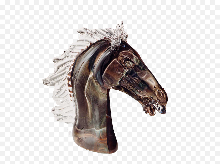 Glass Animals Lightwork Murano Glass Venetianriginanate - Murano Glass Horse Head Emoji,Lightworks Add Emoji