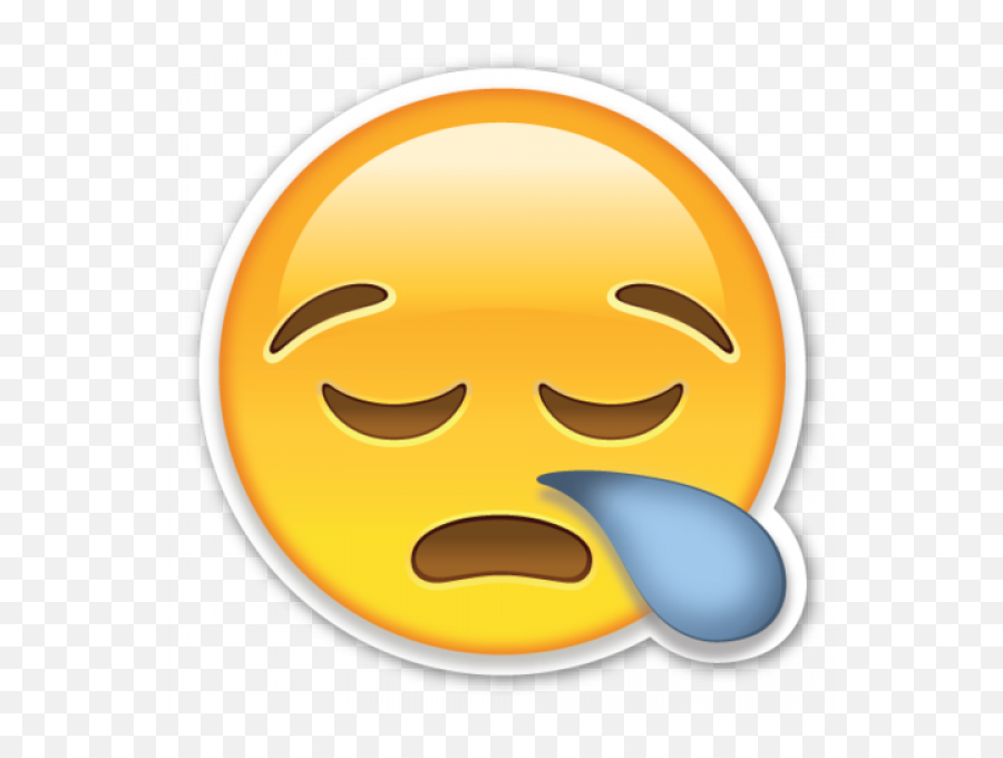 Sad Crying Emoji Png - Sad Emoji Png,Crying Emoji