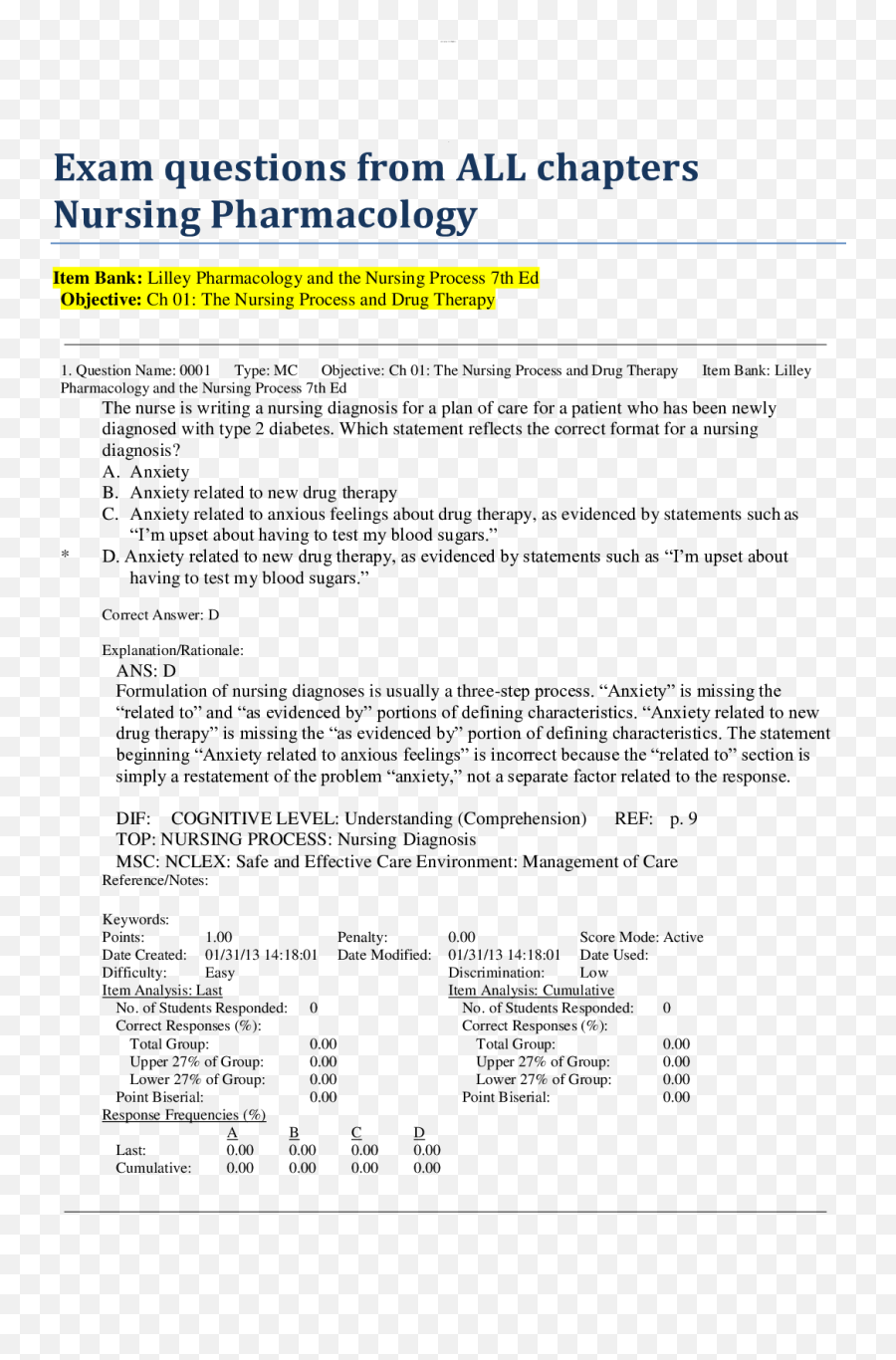 Lilley Pharmacology And The Nursing - Document Emoji,Gastric Cancer Nursing Diagnosis Emotion