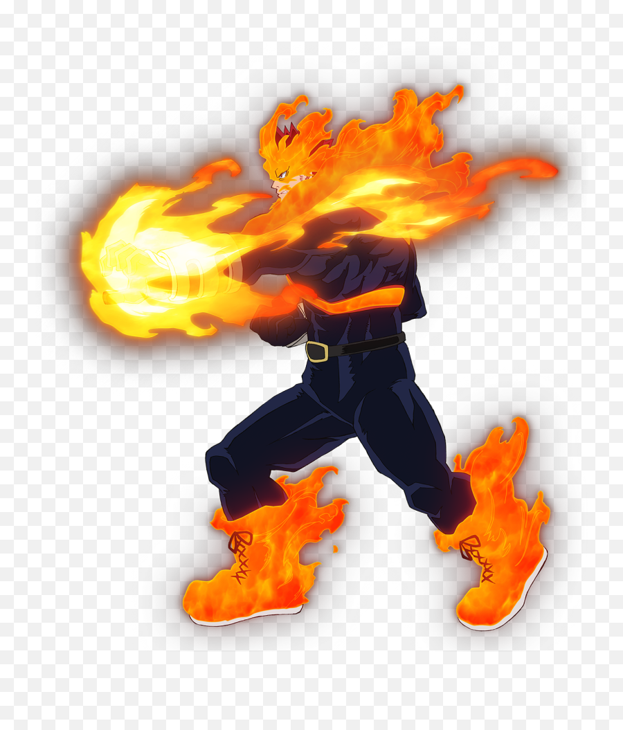 Enji Todoroki - Endeavor Vigilantes Emoji,Boku No Hero Emojis