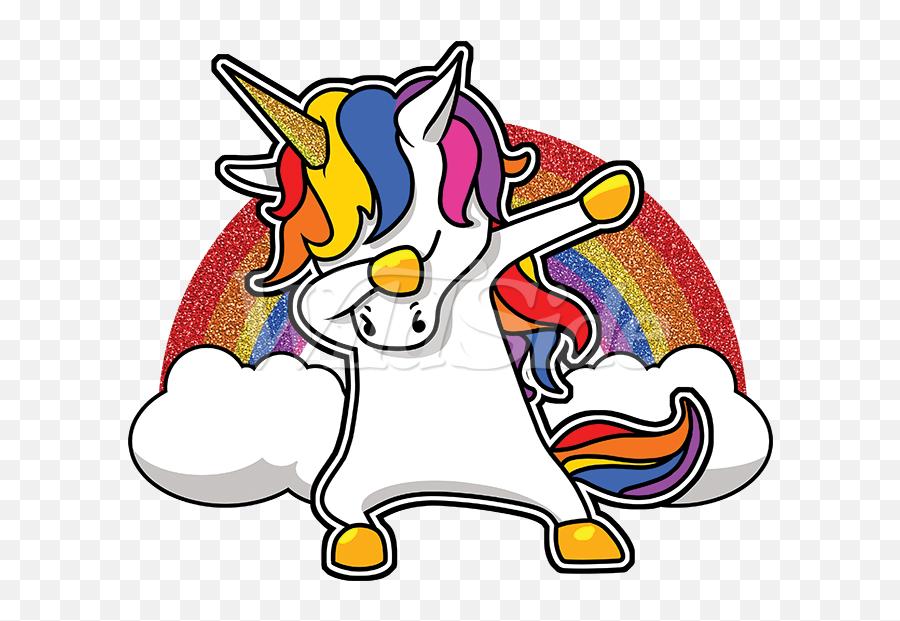 Unicorn Eyes Png - Dabbing Unicorn 1659124 Vippng Fictional Character Emoji,Unicorn Emoji Pages