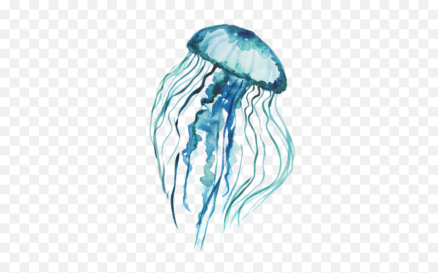 Watercolor Jellyfish Kids T - Jellyfish Png Emoji,Emotions Like Jellyfish