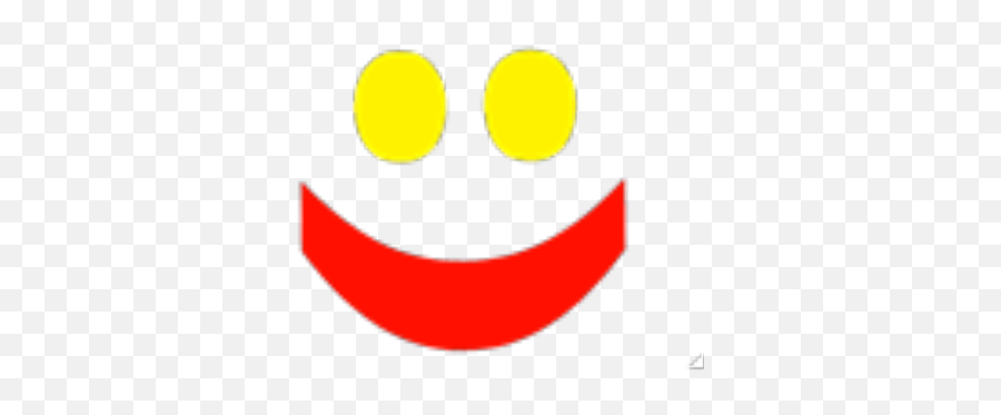 Transparent Smiley Face Yellow Eyes - Roblox Wide Grin Emoji,Emoticon For Roblox