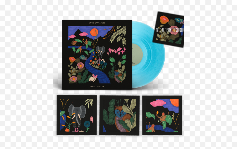 Jose Gonzalez Store - Jose Gonzalez Local Valley Vinyl Emoji,Vinyl Record Emoticon Fb