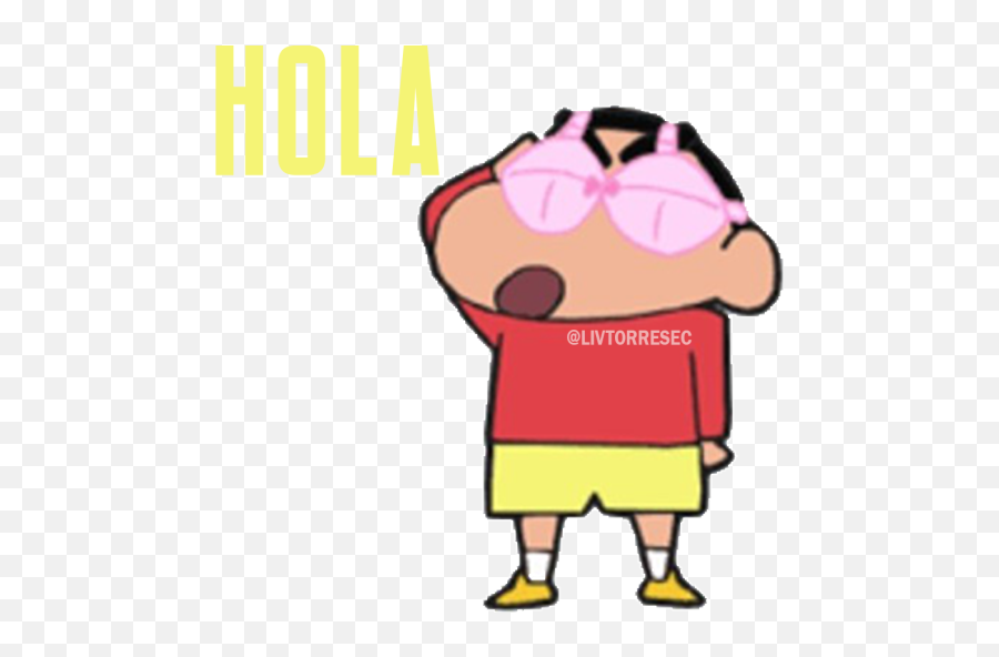 Sticker Maker - Shin Chan Shin Chan Line Sticker Emoji,Crayon Emoji High Res