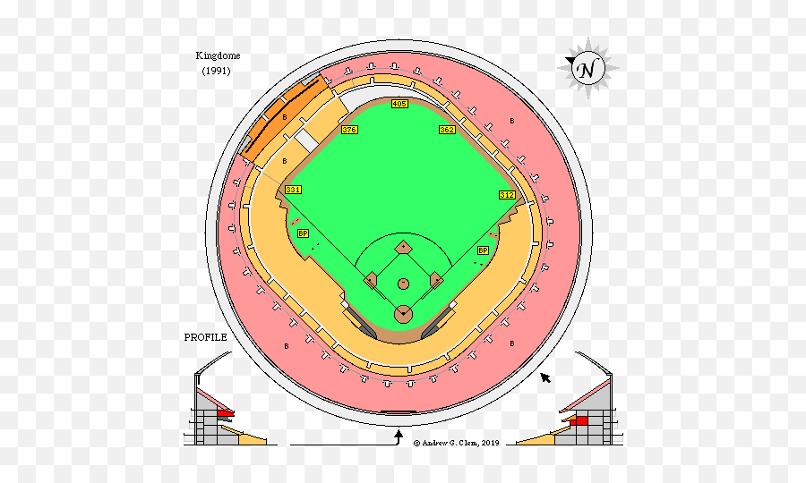 Clemu0027s Baseball The Kingdome - Dot Emoji,1995 Emotion Ken Griffey