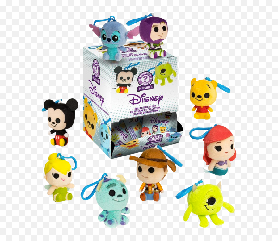 Mystery Minis Blind Bag Plush Keychain - Mystery Mini Blind Bag Disney Keychain Emoji,Emojis Blind Bags