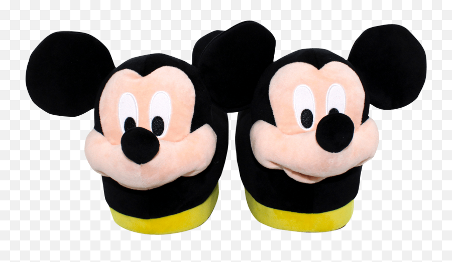 Mickey Mouse Slippers - Mens Mickey Mouse Slippers Emoji,Adult Emoji Slippers