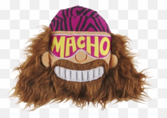 Tongue Out Emoji Plush Dog Toy - Macho Man Bark Box,Ultimate Warrior Emoji