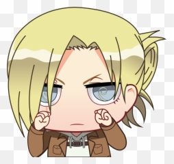 Upvotes And Ill Make Armin Look More Trap - Don T Insult Chibi Annie Emoji,Chibi Emotions Attack On Titan