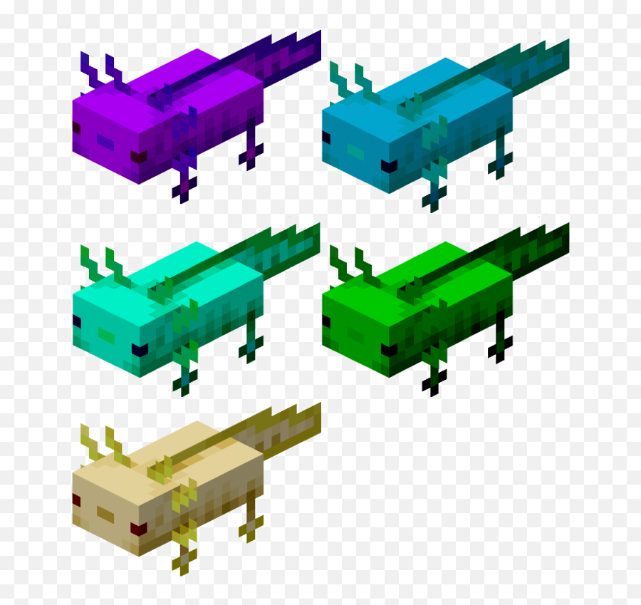 Download Addon More Axolotl Variants For Minecraft Bedrock Emoji,Axolotl Emoticons