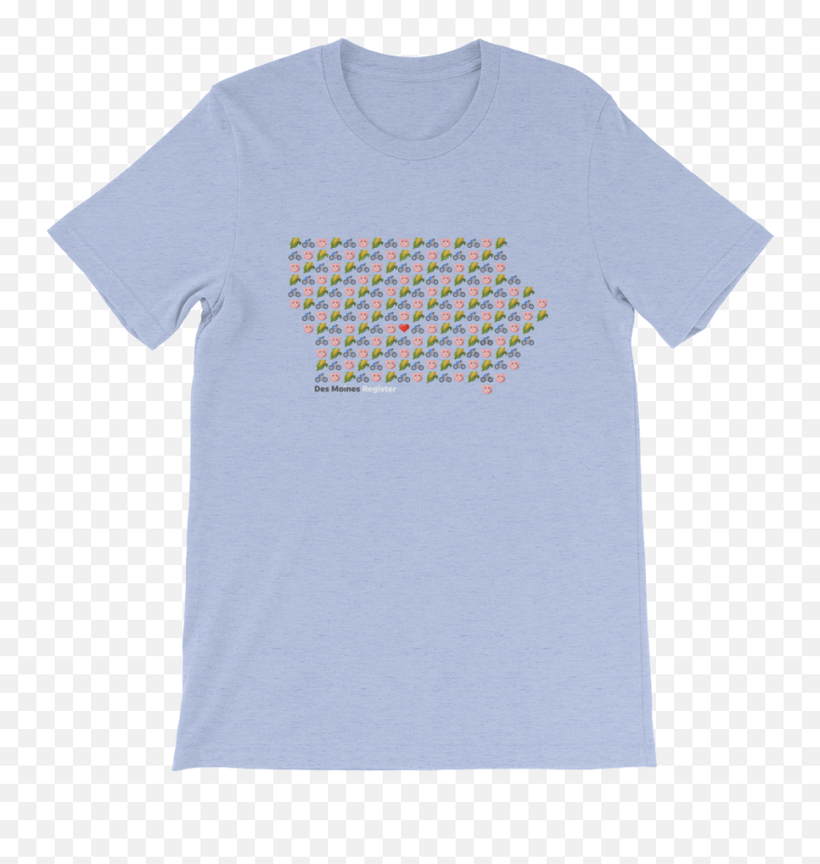 Emoji Iowa T,White Emoji Shirt