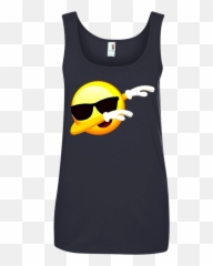 Download Funny Dabbing Emoji T Shirt Hoodie Sweater - Shirt Background Deadpool With Unicorn,Funny Emoji
