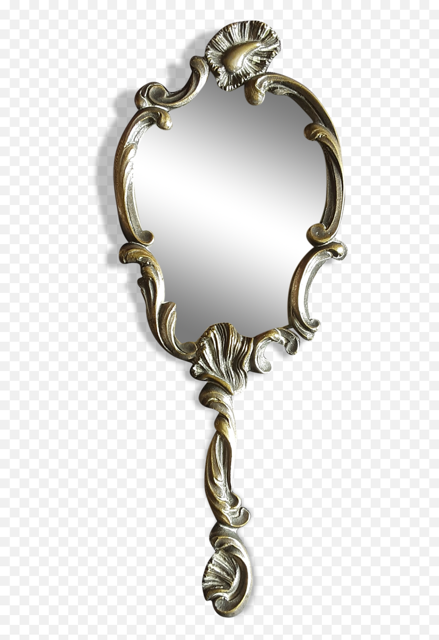 Bronze Antique Hand Mirror Selency Emoji,Bronze Emoji