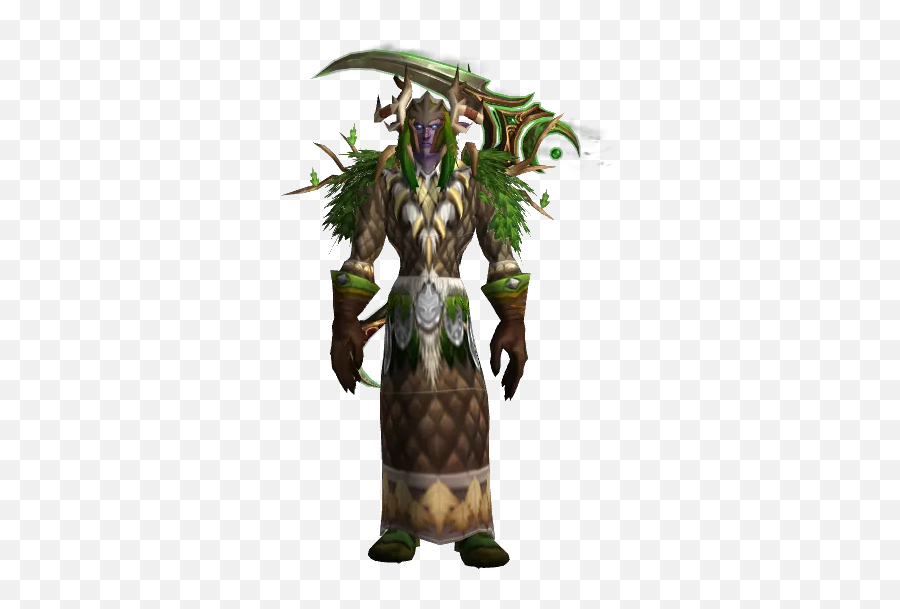 Druid Leaf - Outfit World Of Warcraft Emoji,Female Elf Emoji